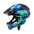 Cratoni Fahrradhelm C-Maniac PRO (Full Protection) schwarz/blau/lime